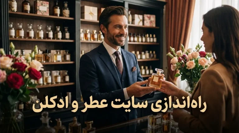 راه‌ اندازی سایت عطر و ادکلن - در وب خانی