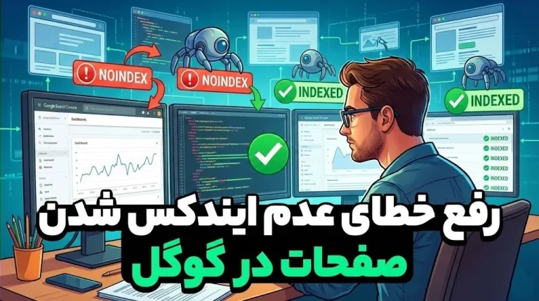رفع خطای عدم ایندکس شدن صفحات در گوگل | وب خانی